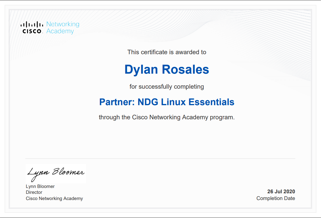 Certificado 2